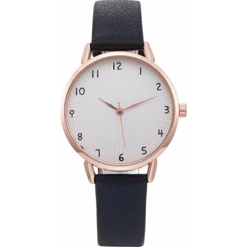 2020 new fashion casual simple quartz watches for women stylish Leather Strap Ladies wathces Girls gift wristwatches reloj mujer