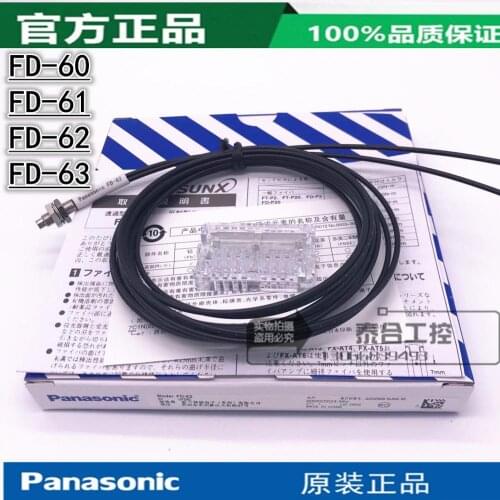 Brand new genuine Panasonic FD-60 FD-61 FD-62 FD-63 fiber optic sensor threaded fiber optic switch