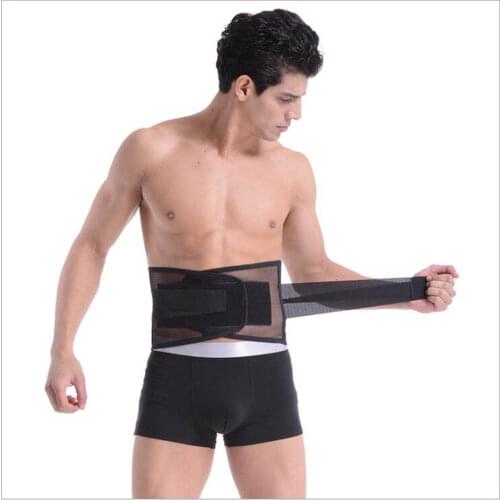 Back Brace Belt Men Orthopedic Corset Back Support Belt Fajas Lumbares Ortopedicas Spine Support Belt Large Size S M L XL
