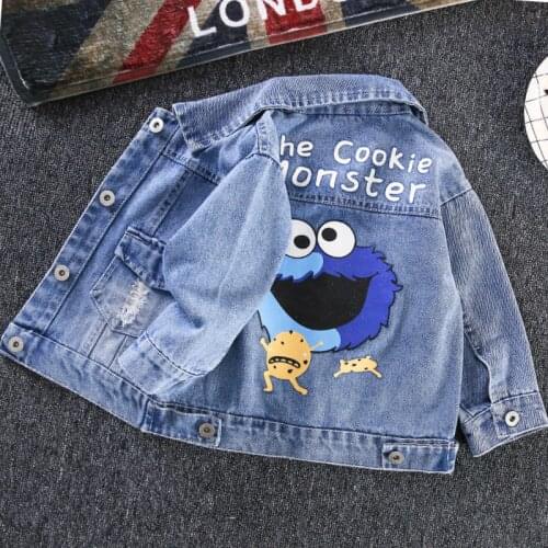 Autumn Childrens Mickey Cartoon Denim Jacket Jacket Baby Boy Denim Jacket Jacket Childrens Casual Jacket Clothing