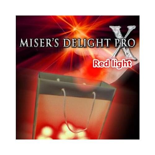 Misers Delight Pro X From Mark Mason (Red Light) - Magic Illusions For Magicians,Professional Magic Tricks,Magician Accessories