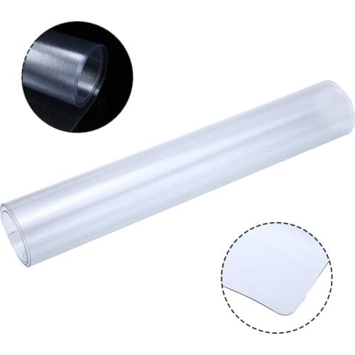 PVC Transparent Waterproof Carpet Non-slip Plastic Rectangular Pad Wooden Floor Protection Mat Home Office Door Chair Desk Rug