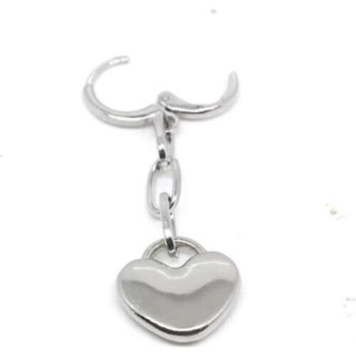 DEATH NOTE Drop Earrings for Women Anime Stud Earrings Ladies Heart Jewelry Girls Silver Color Elegant Trendy Metal Oorbellen