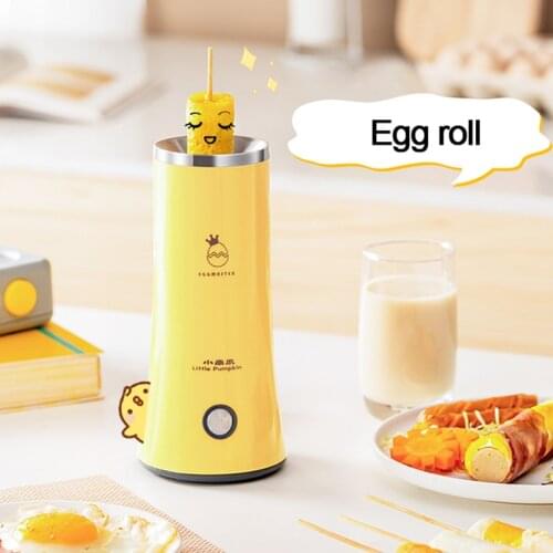 220V Egg Roll Maker DIY Automatic Electric Egg Rolling Cooking Machine Egg Cup Omelette Master Sausage Machine Multicooker