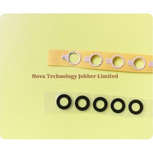 Wyieno 2Pcs/Lot Mate20Lite Real Camera Glass Lens For Huawei Mate 20 Lite Back Rear Camera Lens With Glue Tracking