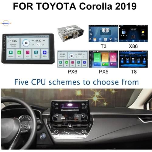 2 DIN Android 9.0 Car radio multimedia player FOR TOYOTA Corolla 2019 car stereo autoradio auto audio GPS navigation