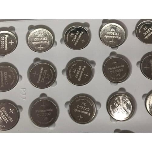200pcs/lot New Original Battery For Panasonic CR2032 3V Button Cell Coin Batteries For Watch Computer CR 2032
