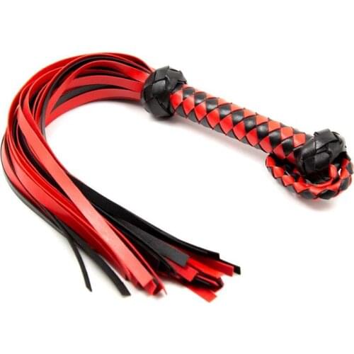 2020 New Bondage SM Sex Whip Leather Flogger Exotic Sexy Toys for Women Men Flirting Adult Games for Couples