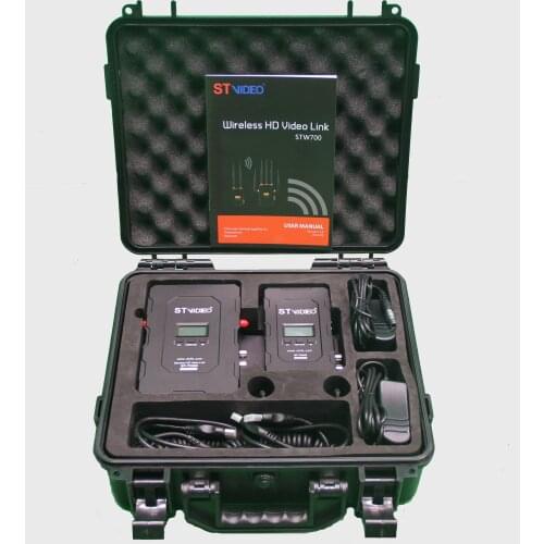 300-700M/ 2300ft Audio Video 5Ghz HD Wireless Transmitter Receiver for making video film production no delay 11channel STW700
