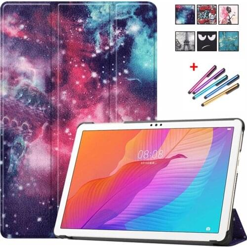 Matepad T10S Case Folding Leather Tablet Cover for Huawei Matepad T10 Case for Huawei Matepad T 10s Cover Skin Stand Protector