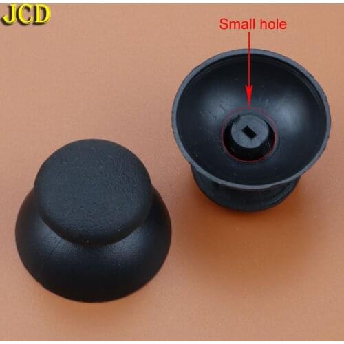 JCD 2pcs Black 3D Analog Joystick Cap For Sony Playstation 3 for PS3 Controller Mushroom Analog Joystick Cover