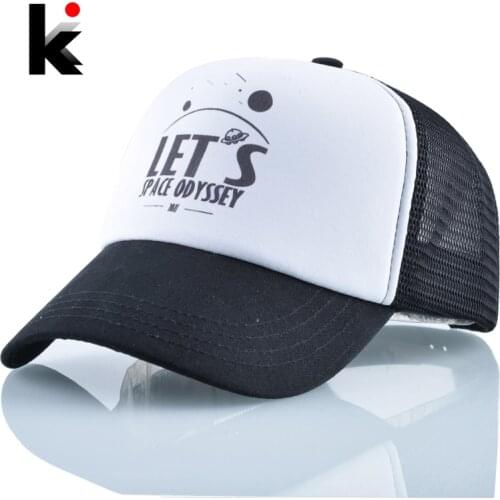 Fashion Baseball Caps Letter Printing Snapback Hip Hop Hat Men Women Trucker Caps Outdoor Streetwear Bones Summer Mesh Hats