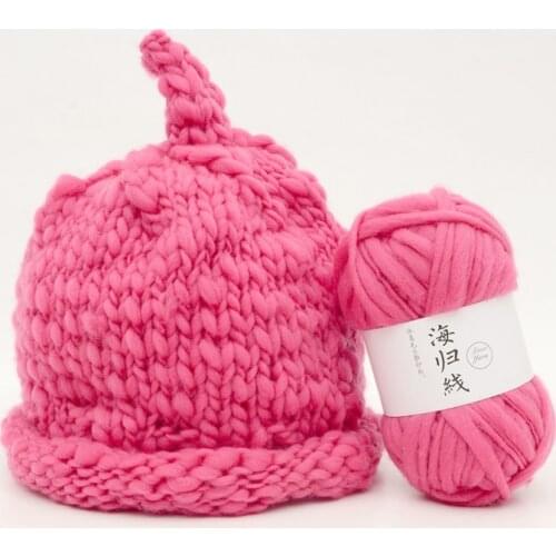 Mylb Chunky Wool Yarn Super Bulky Arm Knitting Iceland Wool Extra Thick Rod Sewing Thread Scarf Line