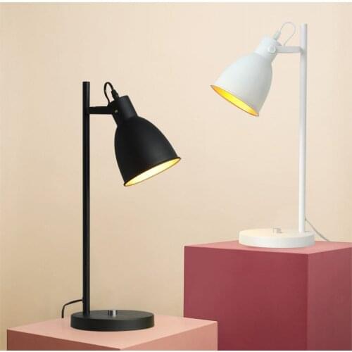 Bedroom Desk Study Desk Lamp Metal Led Desk Lamp Simple Fashion Hotel Home Decoration Light In The Bedroom