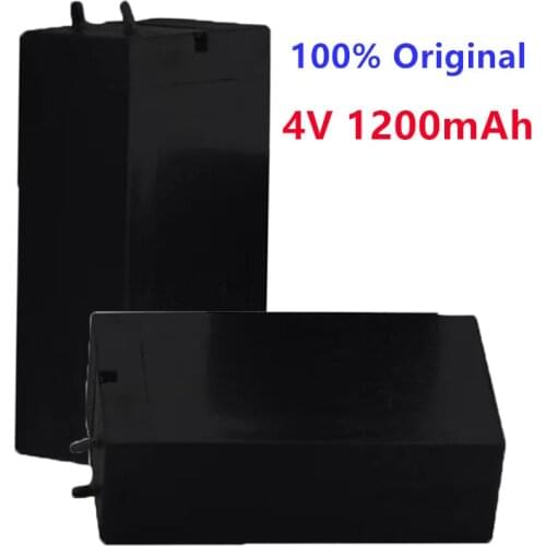 100% New 4V Lead Acid Battery 1200MAH Electronic Toys Table Lamp Flashlight Mosquito Coils Storage Rechargeable Batteries