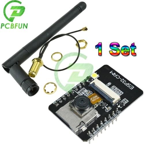 OV2640 ESP32 ESP32-CAM Camera Bluetooth Module Development Board OV7670 +2.4G Wireless SMA Antenna NRF24L01 2dB Gain+PA CC2500