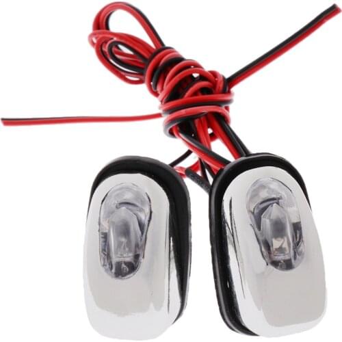 Washer Nozzle Windshield Wiper Cap Automobile with Car LED Light