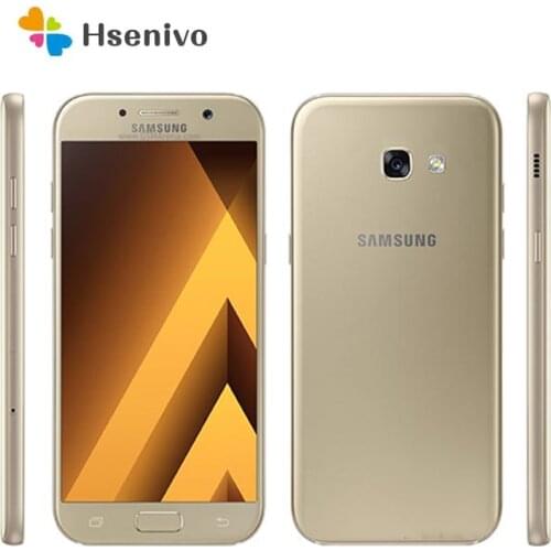Samsung Galaxy A5 (2017) A520F Refurbished-Original Unlocked A520K A520L Android Wi-Fi 16MP 6.4'' 32GB 3GB RAM Free Shipping