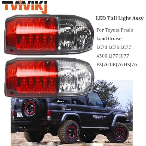TVYVIKJ Tail light for Toyota Prado Land Cruiser LC70 LC76 LC77 4500 LJ77 RJ77 FZJ76 GRJ76 HZJ76 Rear Stop Brake Lamp Taillight
