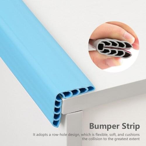 1PC Children Safety Protection Strip Outdoor Stairs Indoor Furniture Edge Waterproof Soft PVC Protector Desk Edge Soft Cushion