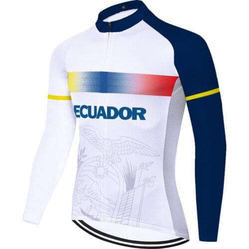 2021 Ecuador Summer Spring Wielren Kleding Heren Maillot Ciclismo Hombre Cycling Jersey Fietskleding Heren Tricota Ciclismo