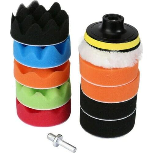 3inch Polishing Pads Adapter Buffing Detail For Car Polisher Gross Kit