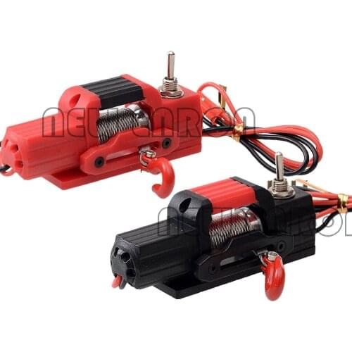 90046 Plastic Mini Electric Winch W/inch FOR RC Rock Crawler CAR Tamiya CC01 SCX10 D90 D110 TF2 TRX-4 TRX4 T4 NEW ENRON