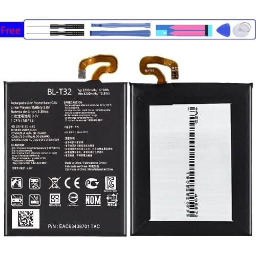BL-44E1F BL-45B1F BL-T32 BL-T33 BL-T34 BL-T37 BL-T42 Mobile Phone Battery For LG G6 Q6 V10 V20 V30 V40 V50 ThinQ H990 H968 H872