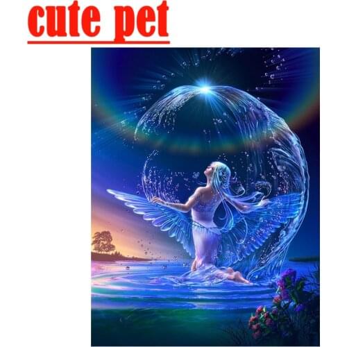 DIY Diamond Painting Fantasy fairy cross-stitch Full square round Diamant Embroidery Handcraft Kit mosaic diamond Home Decor
