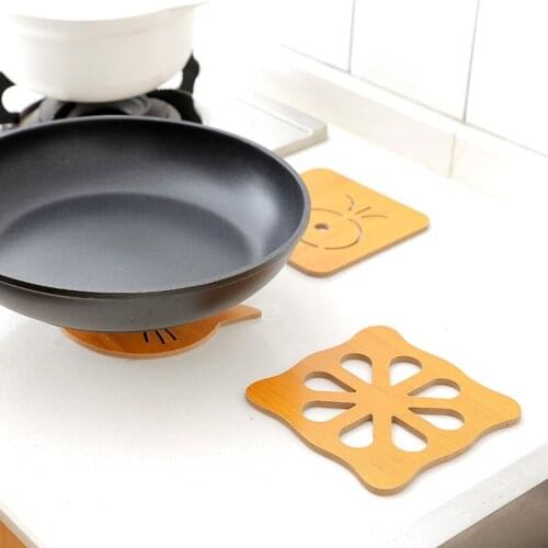 Bamboo Insulated Table Mat Dish Pot Bowl Mat Plate Tray Tableware Coasters