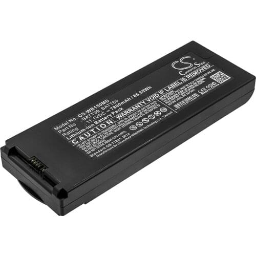 CS 7800mAh/86.58Wh battery for Welch-Allyn Connex 6000 Vital Signs Monito,Connex Vital Signs Monitor,Connex VSM 6000