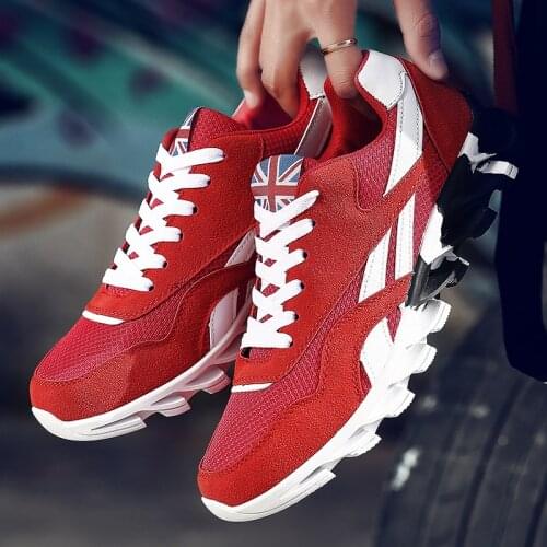 Cheap Men Running Shoes Women Light Comfortable Walking Sneakers Blade Couple Sport Gym Shoes Big Size 37-49 Teenager Training