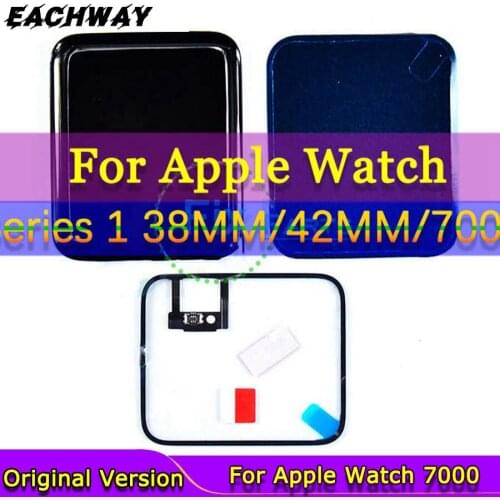 For Apple Watch 7000 Series LCD Touch Screen Display Digitizer Assembly+Gravity Inductive Sensor Coil Repair For Apple Watch LCD