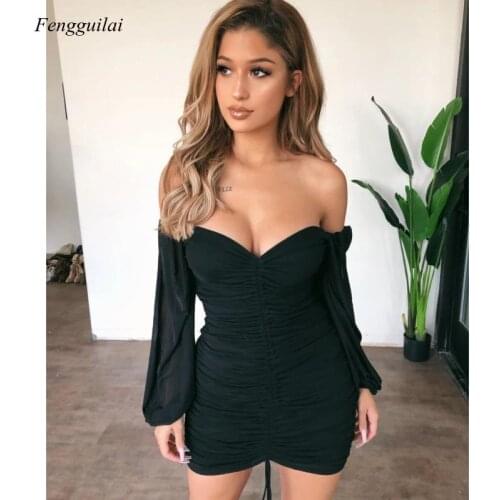 Fengguilai Off-the-shoulder Summer Dresses