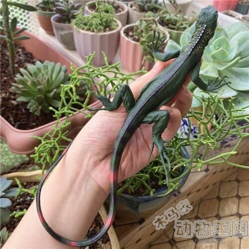 Pvc figure model toy lizard