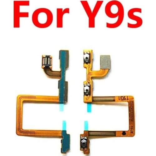 For Huawei Y9s Power On Off Volume Switch Side Button Key Flex Cable Replacement Parts