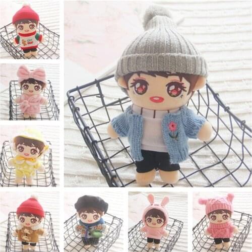 No attribute star doll doll human 20cm doll clothes star doll can change the clothes of the doll plush play doll