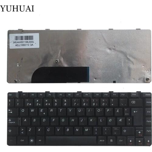 NEW Norwegian keyboard For Lenovo ideapad U350 Series NW laptop Keyboard Replacement Black