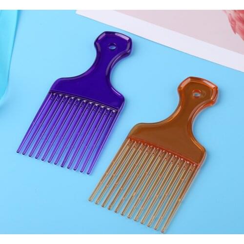 Hairdressing Fork Comb Insert Wide Teeth Hairstyle Comb Anti-static Salon Comb Pro Salon Hair Care Styling Tool