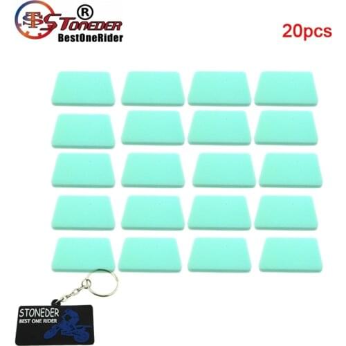 STONEDER 20 Pieces Foam Pre-Filter For BRIGGS & STRATTON 271933 491435 HONDA 17211-ZL8-000 JOHN DEERE LG491435 TORO 119-1909