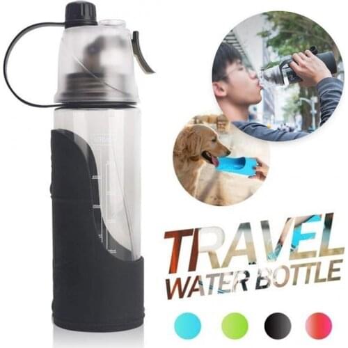Pet Bowl Water Dispenser Portable Human And Dog Water Bottle Pet Supplies Puppy Bottles With Removable Dog Travel Drinking 2021