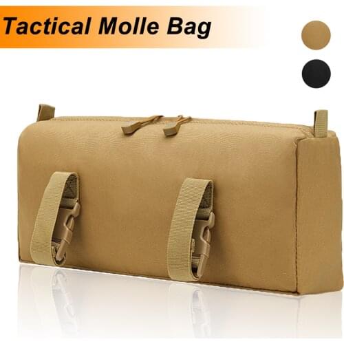 Tactical Molle Backpack Sling Pouch Military Storage Bag Multi-functional Accessory Bag Utility Shoulder Bag Hunting Camping Bag