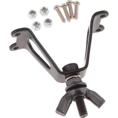 1:10 Scale RC Rock Crawler Metal Rear Door Spare Tire Rack Mount Wheel Holder