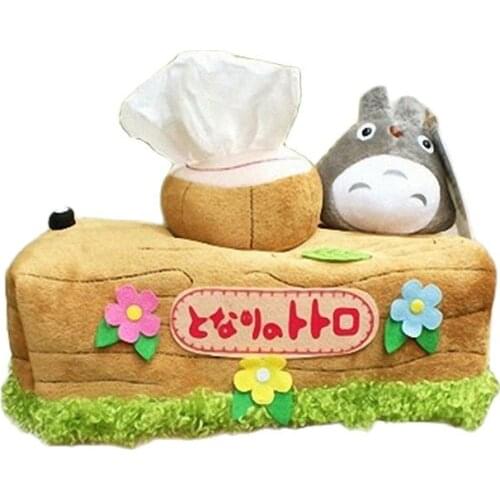 1pcs Plush Doll Toy Tissue Box Japan anime Chinchillas Extraction Household Product office desk decorate gifts for girl