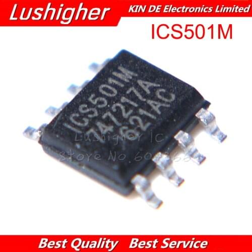 10pcs ICS501 SOP-8 ICS501BMILFT SOP8 ICS501M SOP ICS501MLFT ICS501MILF