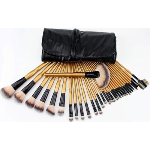 New Professional 32 Pcs Makeup Brushes Cosmetic Kit Foundation Powder Make up Brush Set Eyeshadow Blending Brush