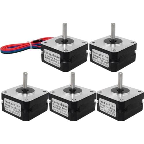 5Pcs Nema17 17HS4023 Extruder 4-lead 22mm 42 Motor for 3D Printer Parts