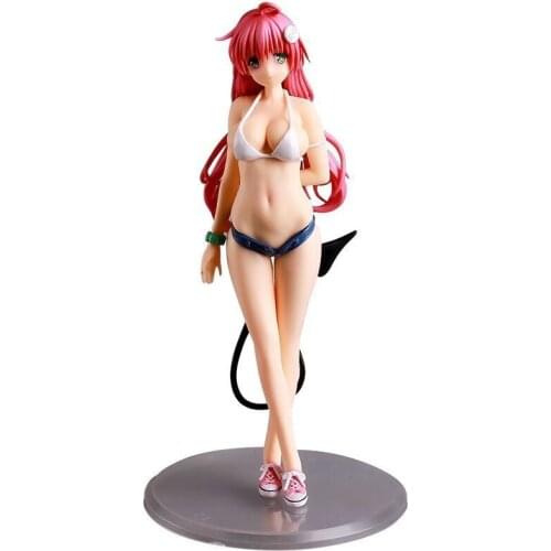 Anime Toys To love Amiami Lara Swimsuit Aqua Lala Standing Model Boxed Figure anime figurefigure sexy