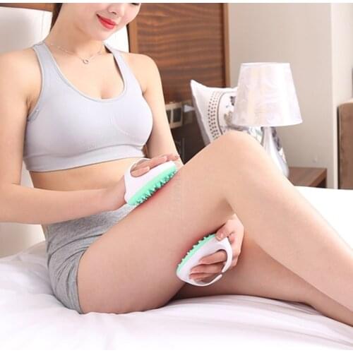 Cellulite Massager and Remover Brush Mitt for Arms Legs Thigh Body Massaging