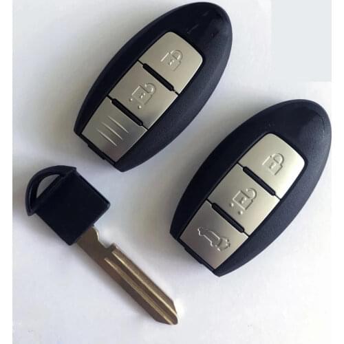 Car Remote Key Keyless Smart Key 433Mhz with HITAG 4A Chip for Nissan Juke Kicks Pulsar Cube Rogue Qashqai X-Trail J10 J11